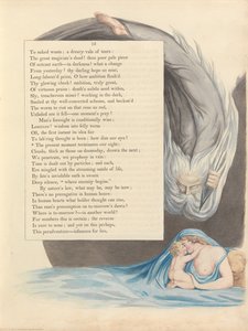 Youngs Night Thoughts, Pagina 13 door William Blake